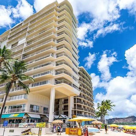 Waikiki Shore 1116 Beachfront Honolulu Exterior photo